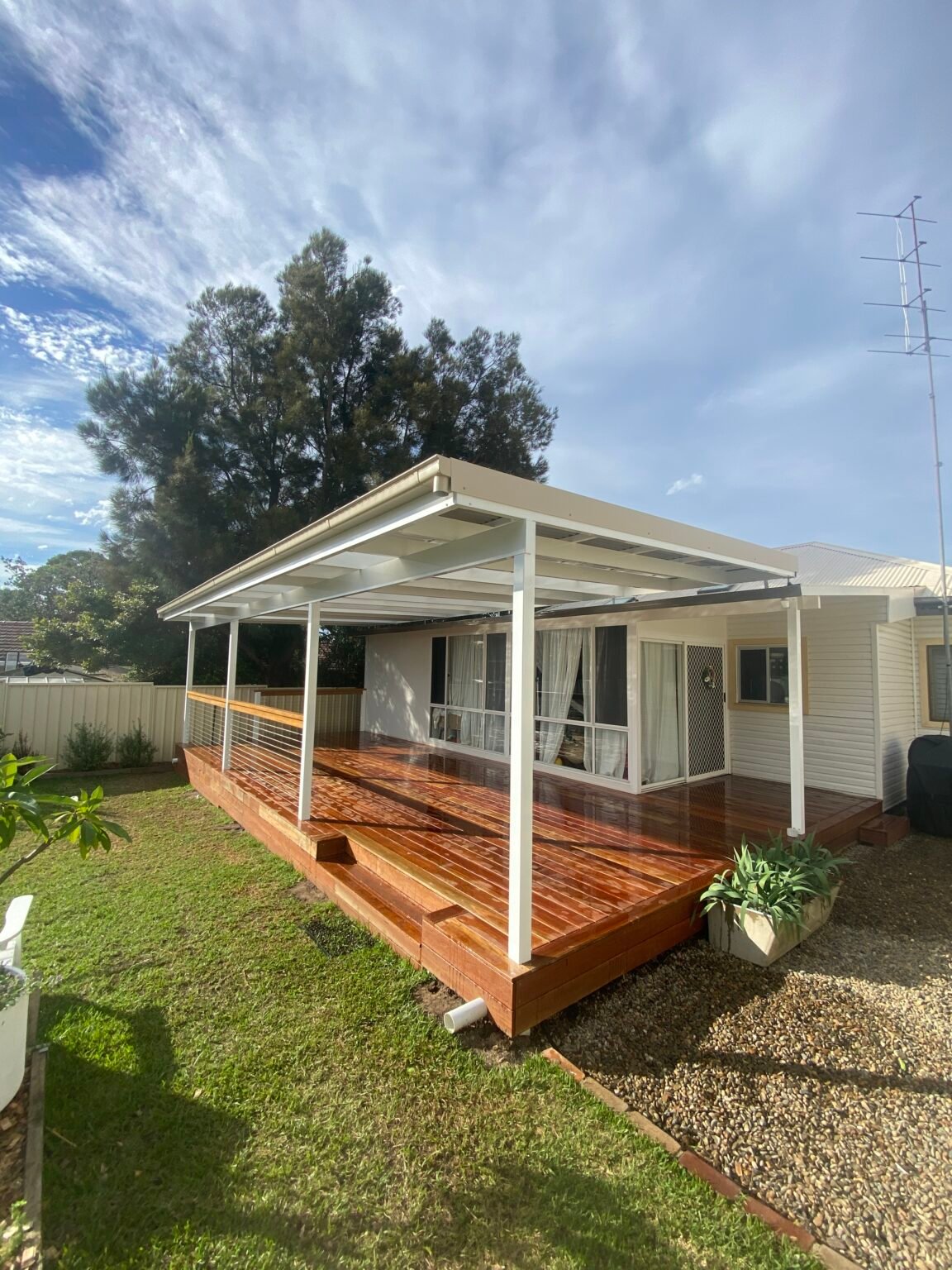 After: From unused space to everyday living.